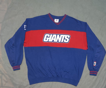 NFL Men Cotton Fleece Blue Sweatshirt 2XL