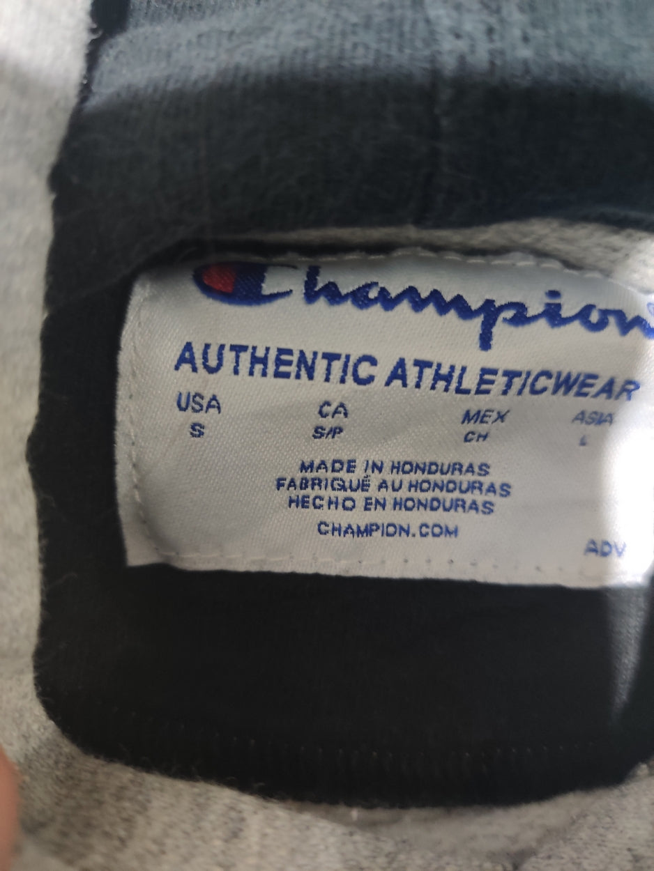 Champion Men Cotton Fleece Gray Hoodie S