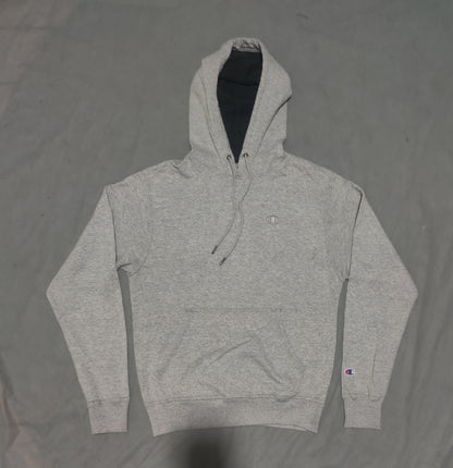 Champion Men Cotton Fleece Gray Hoodie S