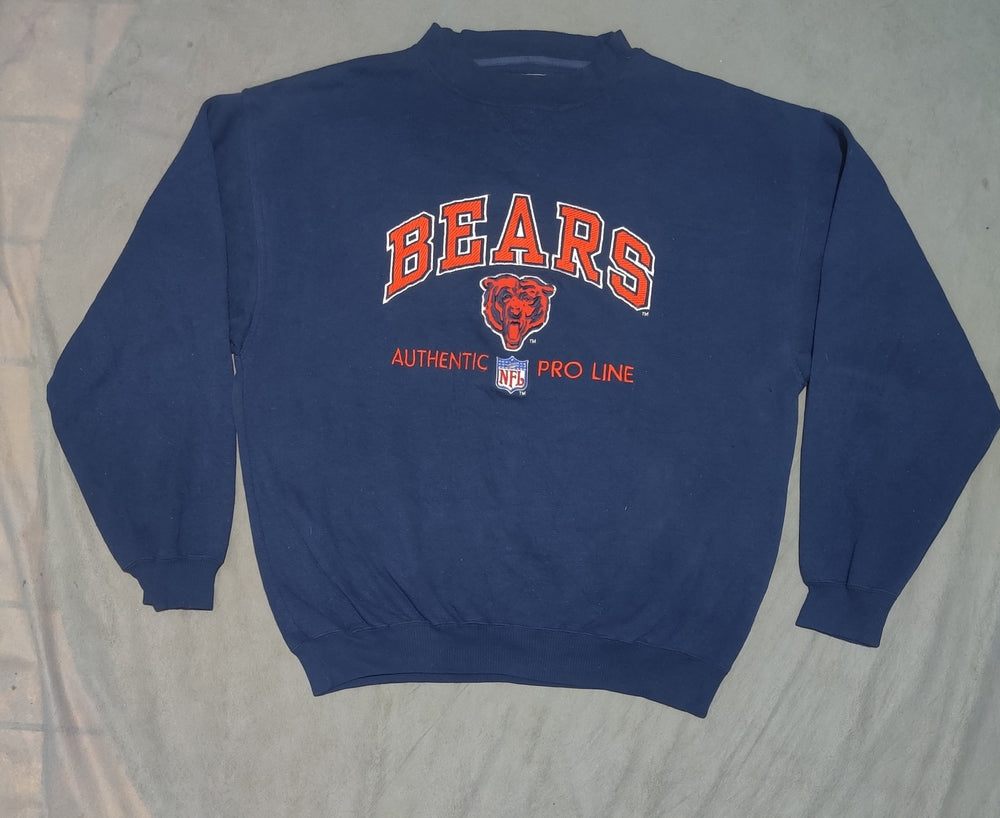 NFL Men Cotton Fleece Blue Sweatshirt 2XL