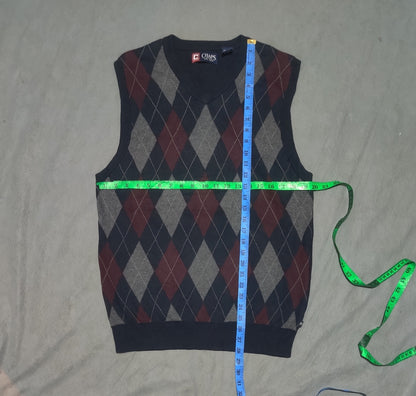 Chaps Men Cotton Blue Sweater M