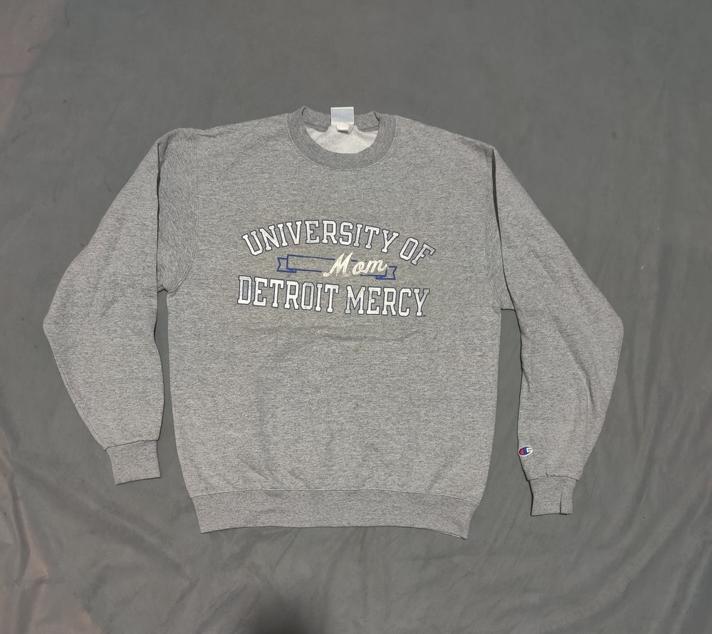 Champion Men Cotton Fleece Gray Sweatshirt M