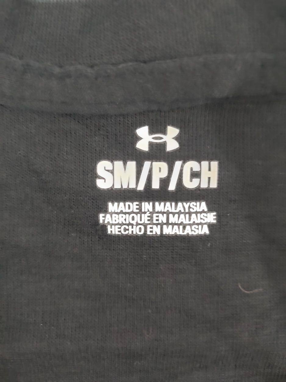 Under Armour Men Cotton Black Zipper S