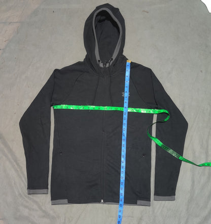 Under Armour Men Cotton Black Zipper S