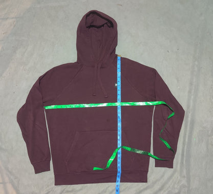 Under Armour Men Cotton Fleece Maroon Hoodie M