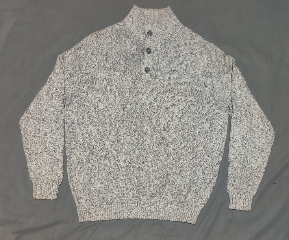 Izod Men Wool White Sweater XL