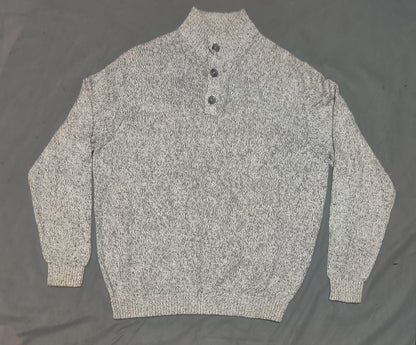 Izod Men Wool White Sweater XL