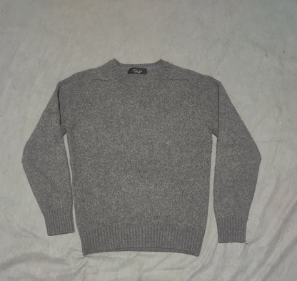 Zara Men Cotton Fleece Red Sweater S