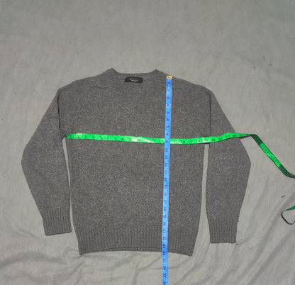 Zara Men Cotton Fleece Red Sweater S