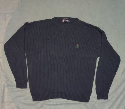 Chaps Men Wool Blue Sweater XL