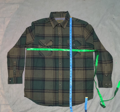 Anchorage Men Falalen Green Shirt L