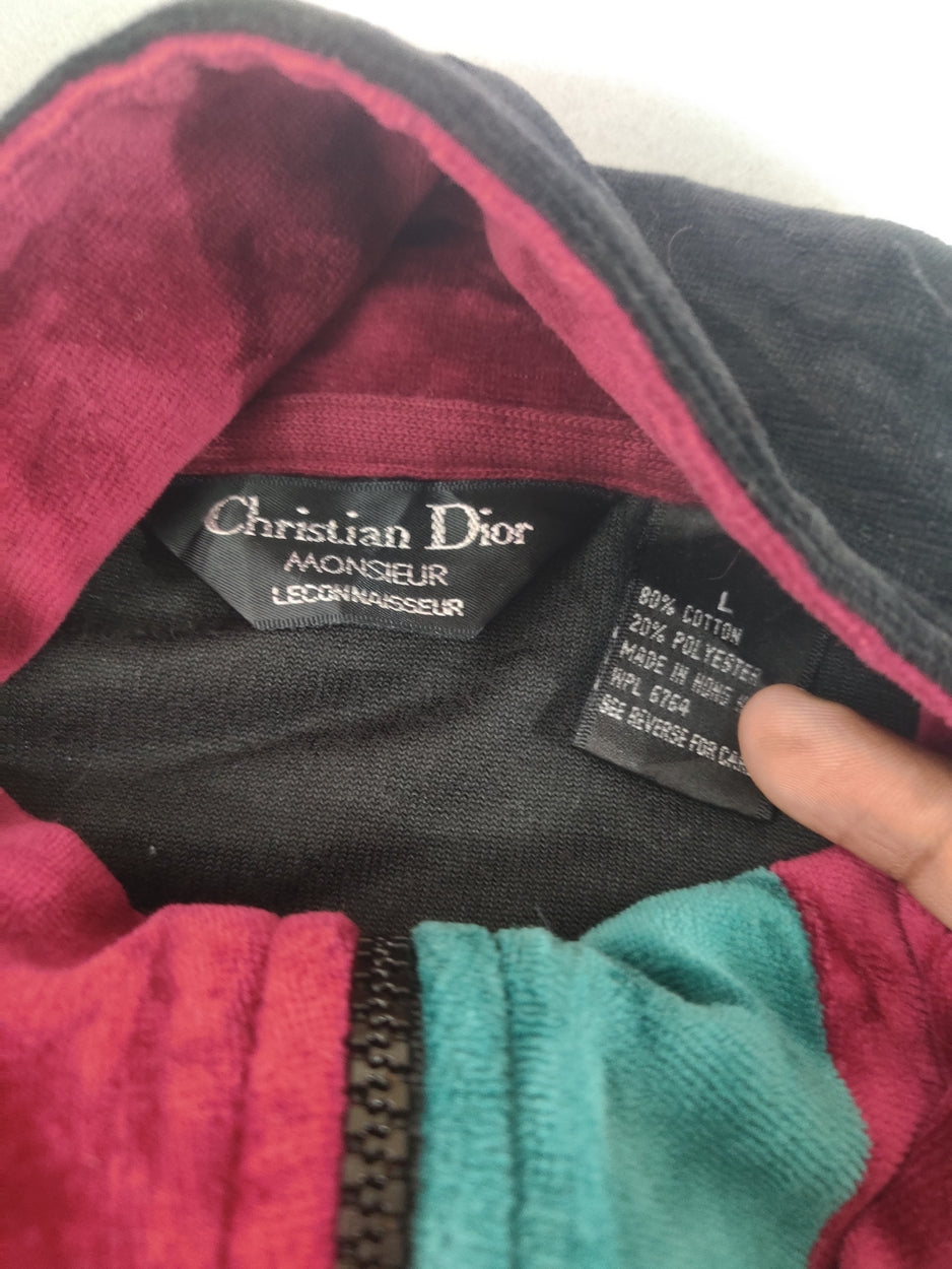 Christian Dior Men Cotton Polyester Black Zipper L – Preloved Labels (view 3)
