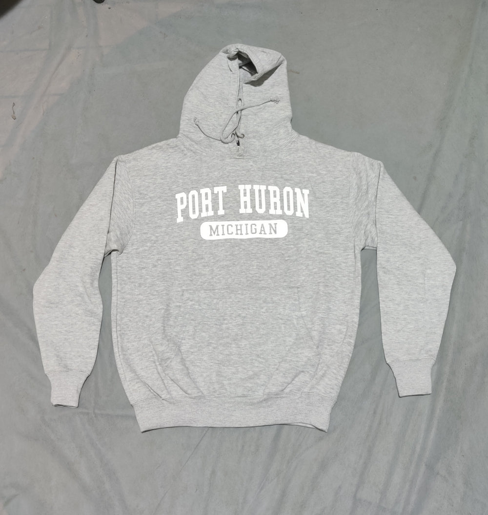 Cotton Net U.S.A Men Cotton Fleece Gray Hoodie M