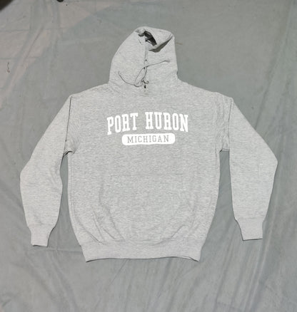 Cotton Net U.S.A Men Cotton Fleece Gray Hoodie M