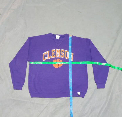 Russell Women Cotton Fleece Purple Sweatshirt S