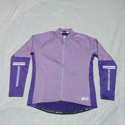 Mountain Equipment Women Cotton Fleece Purple Zipper L