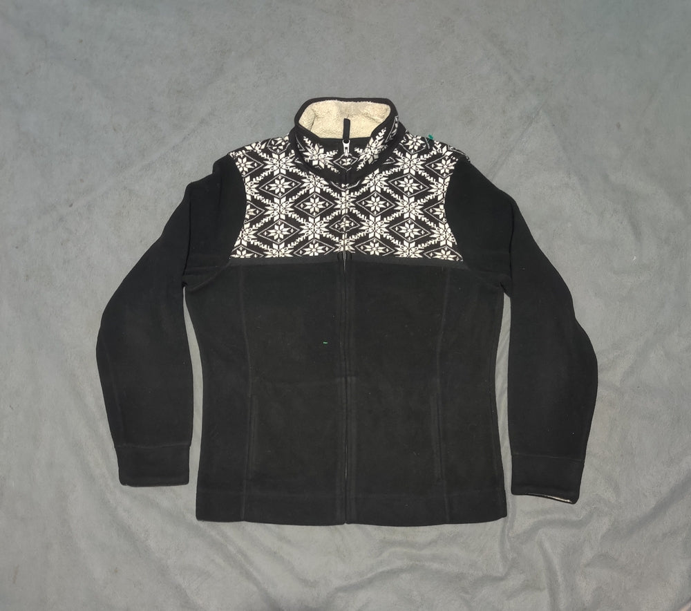 L.L.Bean Men Cotton Fleece Black Sweatshirt  M