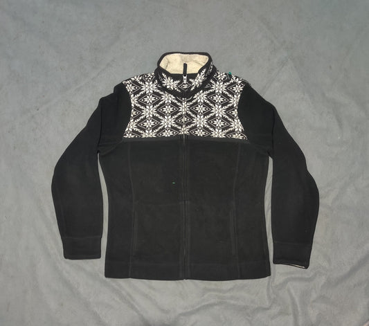 L.L.Bean Men Cotton Fleece Black Sweatshirt  M