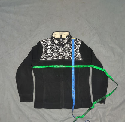 L.L.Bean Men Cotton Fleece Black Sweatshirt  M