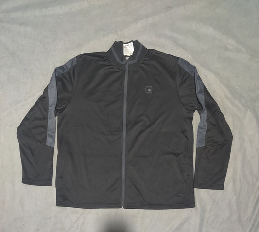 AND1 Men Sport Gray Zipper 2XL