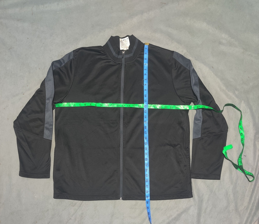 AND1 Men Sport Gray Zipper 2XL