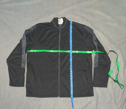AND1 Men Sport Gray Zipper 2XL