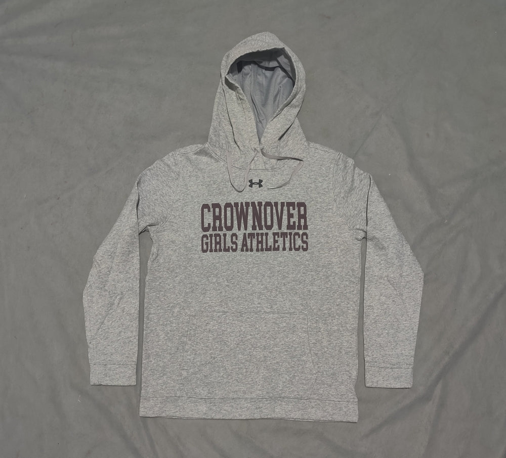 Under Armour Men Cotton Fleece Gray Hoodie S
