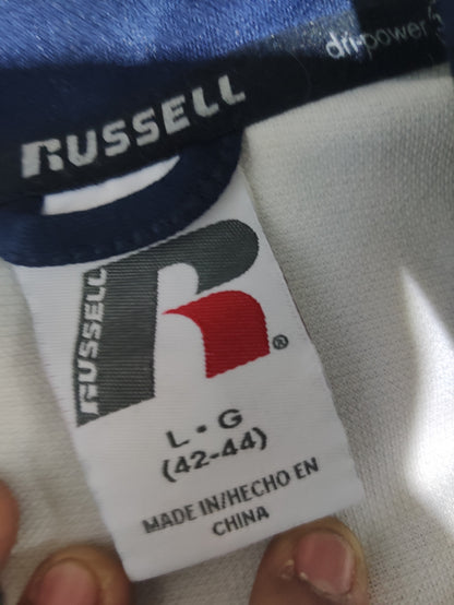 Russell Men Sport Gray Zipper L