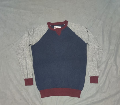 Levi's Men Cotton Fleece Blue Sweatshirt  M