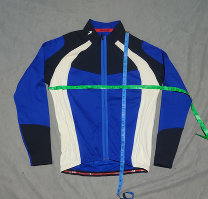 Specialized Men Sport Blue Cycling Zipper XL