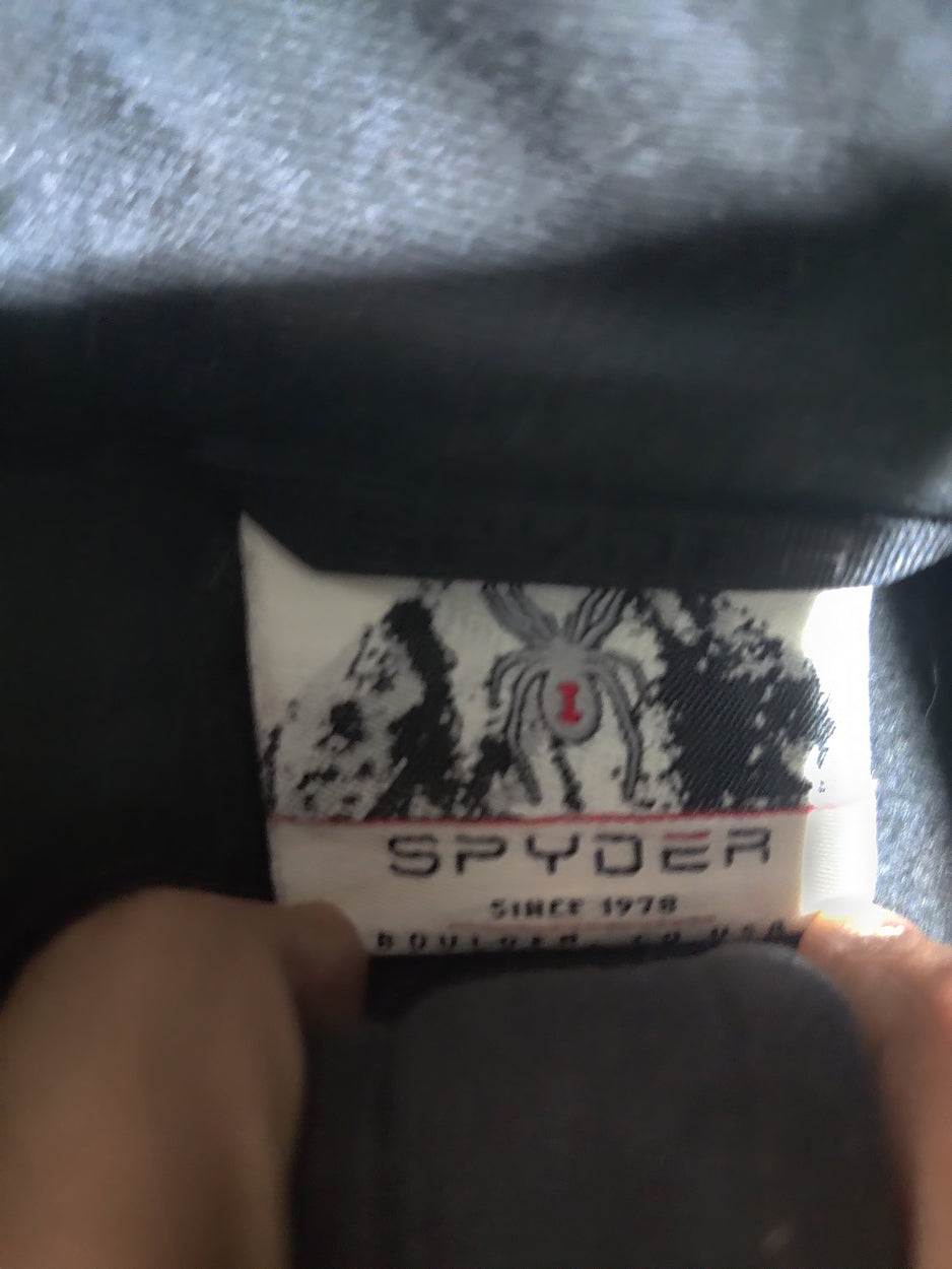 Spyder Men Cotton Fleece Black Sweatshirt S
