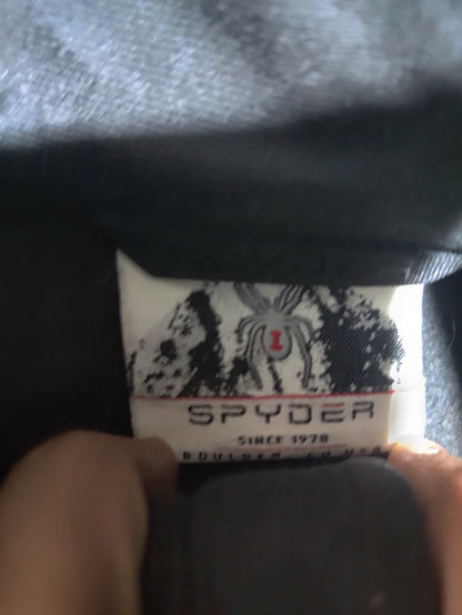 Spyder Men Cotton Fleece Black Sweatshirt S