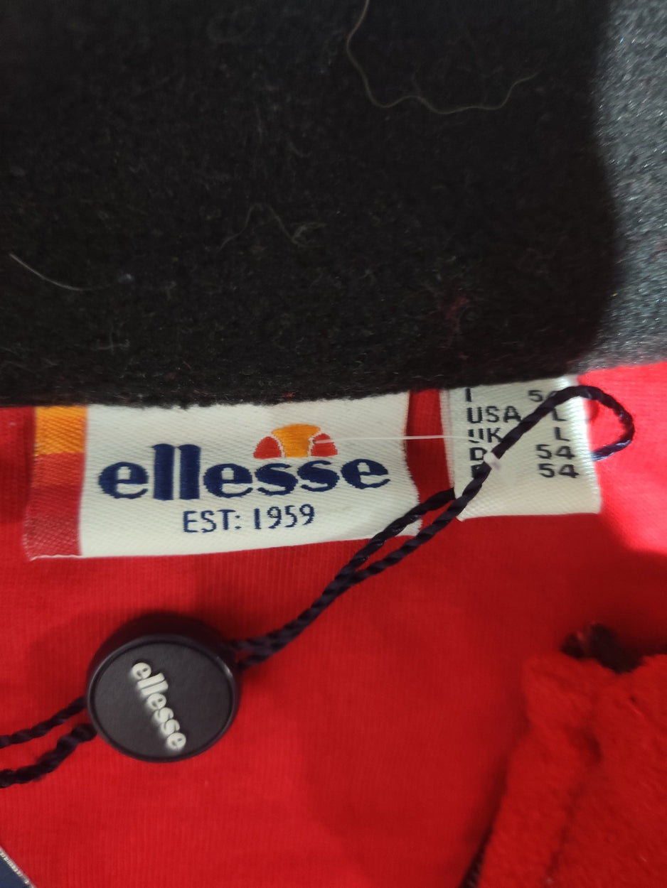 Ellesse Men Cotton Fleece Red Sweatshirt L