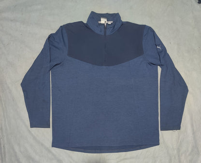 Puma Men Cotton Fleece Blue Sweatshirt 2XL