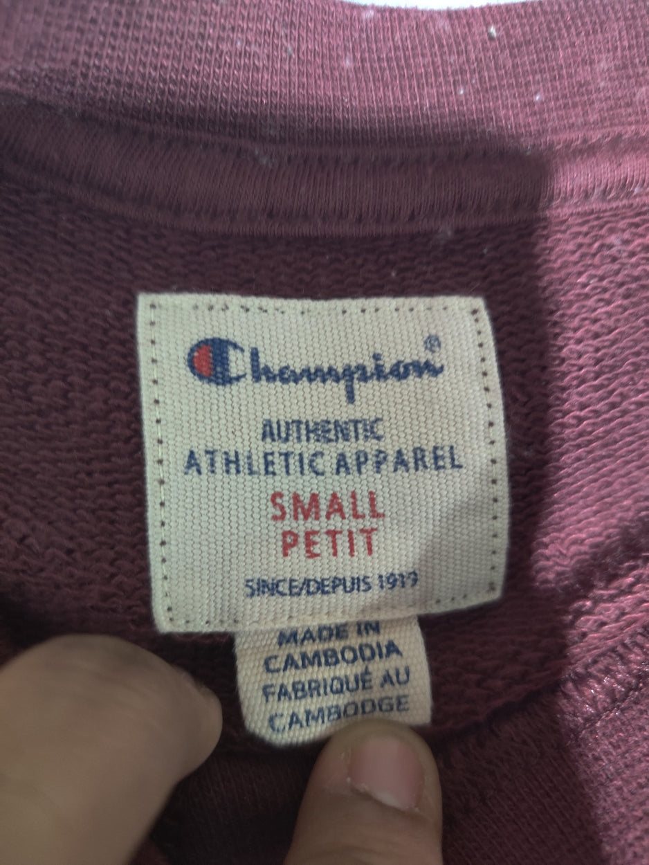 Champion Men Cotton Fleece Mahron Hoodie S