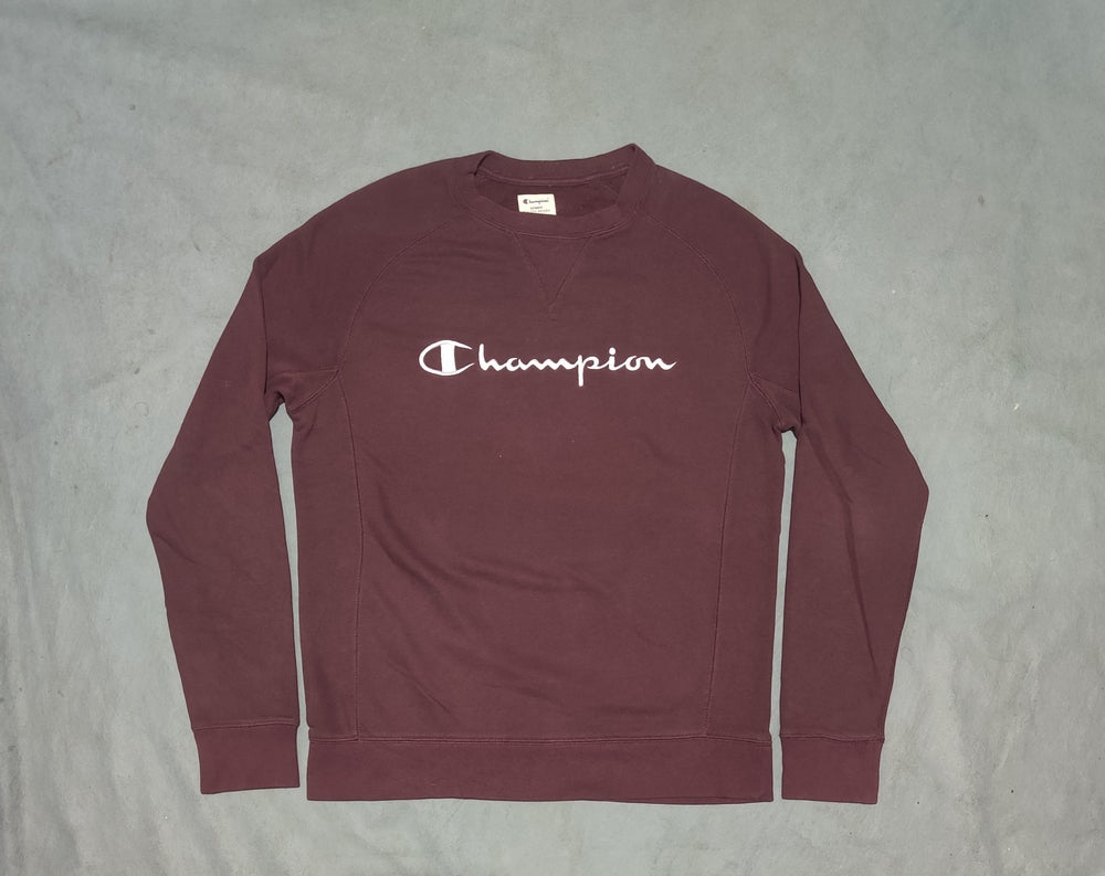 Champion Men Cotton Fleece Mahron Hoodie S
