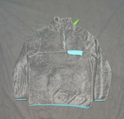 Jachs Cabin Men Cotton Fleece Gray Sweatshirt M