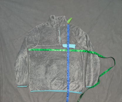Jachs Cabin Men Cotton Fleece Gray Sweatshirt M