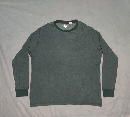 Levi's Men Cotton Fleece Green Sweatshirt  XL