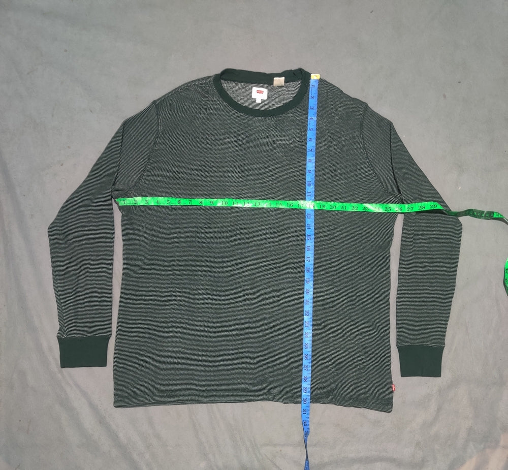 Levi's Men Cotton Fleece Green Sweatshirt  XL