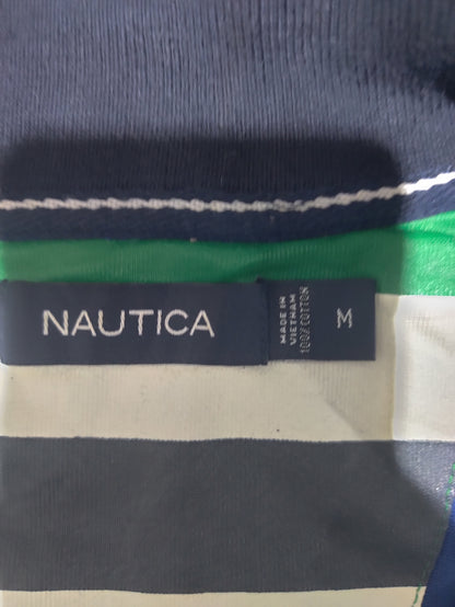 Nautica Men Cotton Fleece Blue Sweatshirt M
