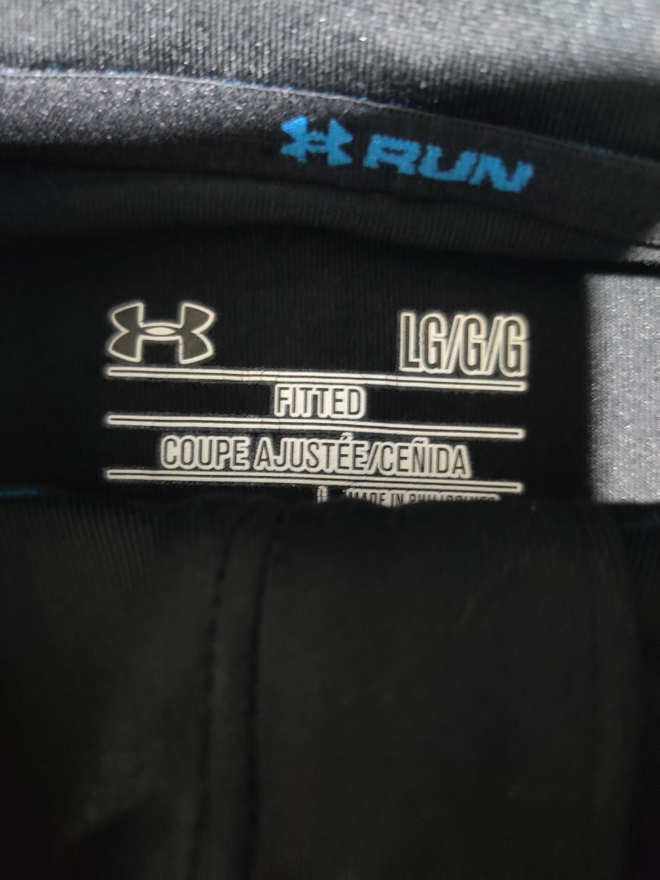 Under Armour Men Sport Black Sweatshirt L