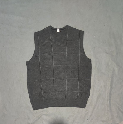Dockers Men Cotton Fleece Gray Sweater L