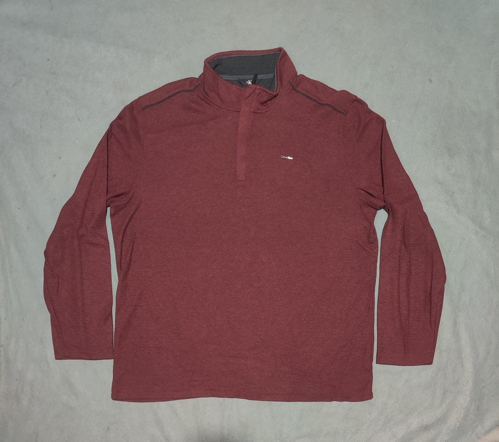 Calvin Klein Men Cotton Fleece Mahron Sweatshirt XL
