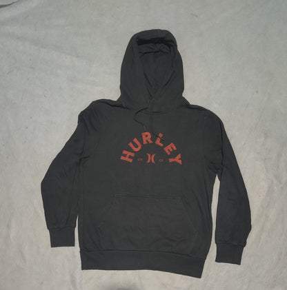 Hurley Men Cotton Fleece Black Hoodie S