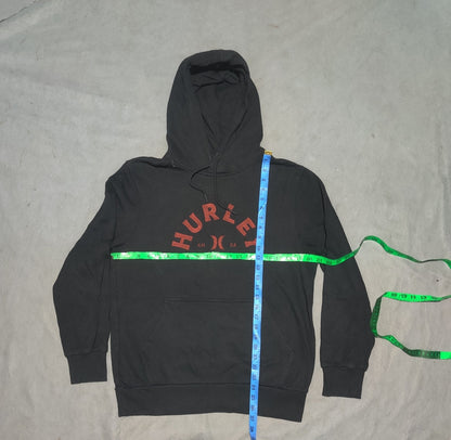 Hurley Men Cotton Fleece Black Hoodie S