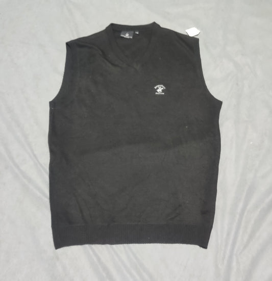 Polo Beverly Hills Club Men Cotton Fleece Black Sweater 2XL