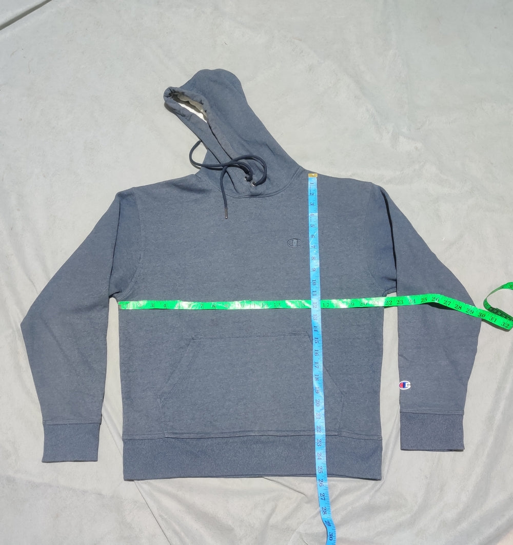 Champion Men Cotton Fleece Gray Hoodie M
