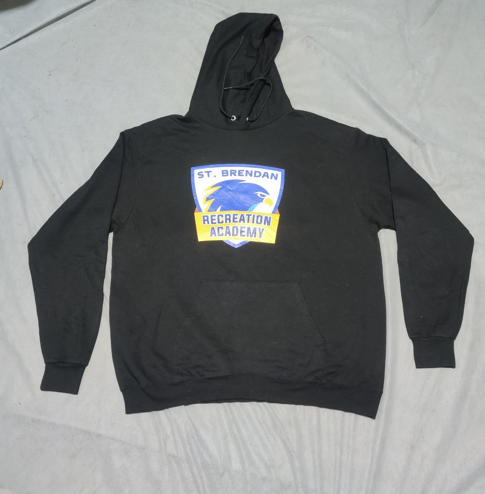 Champion Men Cotton Fleece Black Hoodie XL