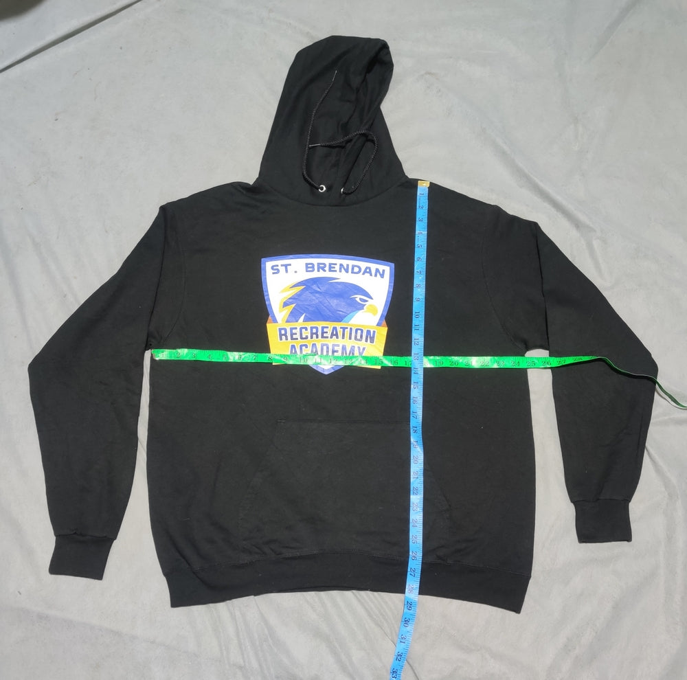 Champion Men Cotton Fleece Black Hoodie XL
